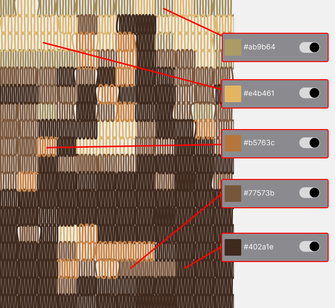 Posterize mode example